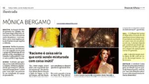 Colunista Mônica Bergamo noticia caso da Miceli na Folha de S.Paulo
